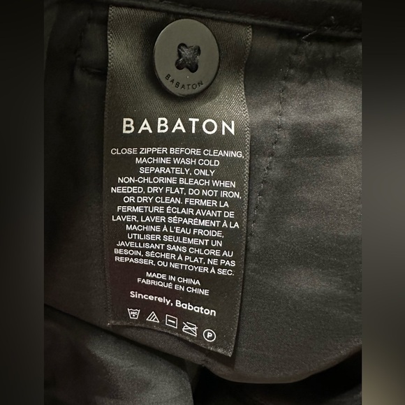 Aritzia Babaton Wide Leg Black Faux Leather Pants in Size 2 - Picture 12 of 16